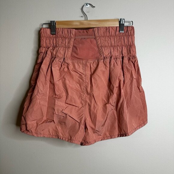 FP Movement Free People Shorts Womens Size Large The Way Home Athletic Peach - Picture 5 of 12